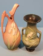 Roseville Freesia Green 8 Vase 