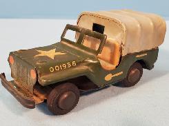 1940's Jeep Military Friction Toy 