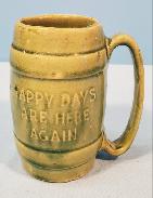 Happy Days Are Here Again Green Mug 