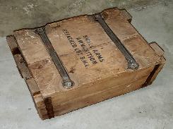 Small Arms Ammunition Wood Crate 