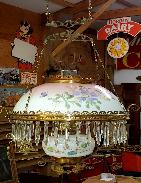  Central Room Ornate Brass Hanging Lights