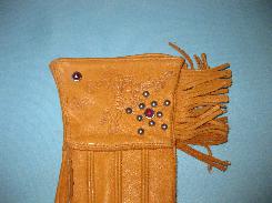 Roy Rogers & Trigger Fancy Leather Gloves