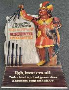 1967 Winchester Cigar Store Indian Promotion Display