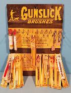 Gunslick Brushes Tin Counter Display