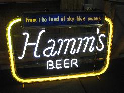   Hamm's Beer Neon Sign