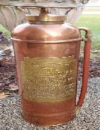 Copper Fire Extinguisher