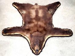 Brown Bear Full Bodied Rug 