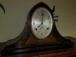 Gilbert Key Wind Mantle Clock