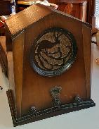 Jackson Bell Co. Wooden Table Top Radio