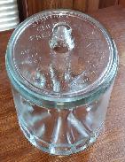 Sanitary Cheese Preserver Glass Container
