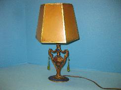 Art Deco Basket Table Lamp