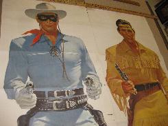   Lone Ranger & Tonto 1950's Poster Set