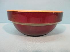  Red Wing Brown Adv Mixing Bowl