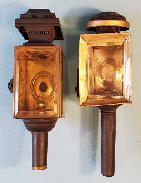 Early Tin & Brass Carriage Lanterns 