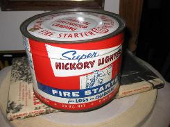  Hickory Lighter Fire Starter Tin Container