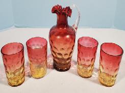 Amberina Glass Collection