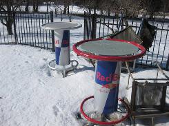 Red Bull Cafe Tables