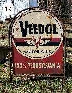 Veedol Motor Oils DDS Vintage Sign