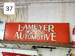 Lameyer Automotive Metal Sign