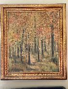 F.R. Haentze Autumn Forest Oil On Canvas
