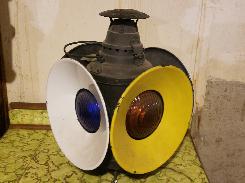 Dressel Iron & Porcelain Switchman's Lantern