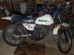Kawasaki 100 Moto Cross Motorcycle