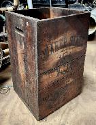 Quaker State Wooden Shipping Crate