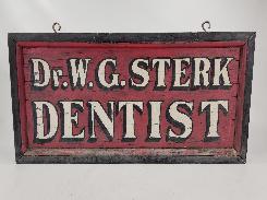 Early Wood Dentist Sign
