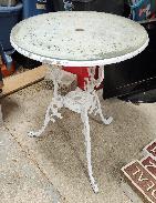 Ornate Iron Patio Table