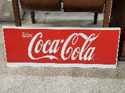 Coca-Cola Metal Display Sign