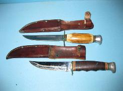 German Stag Handle Hunting Knives