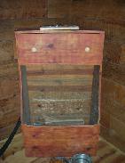 Primitive Pine Wood Box