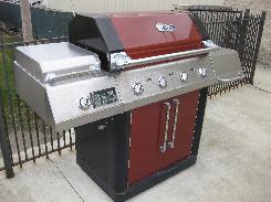 Char-Broil Red Commercial Patio Grill 