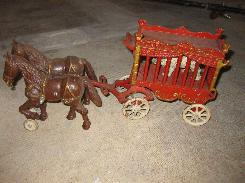 Overland Cast Iron Circus Wagon 