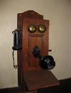 Oak Wall Telephone