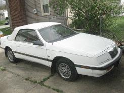  1992 Chrysler Lebaron Convertable