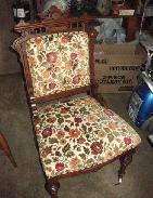 Victorian Walnut Parlor Chairs