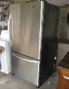 Frigidaire Stainless Steel Bottom Freezer Refrigerator