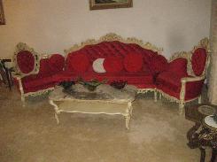French Provincial Sectional Sofa