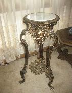 Swan Leg Marble Top Stand