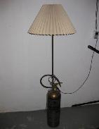 Kidde Brass Fire Extinguisher Lamp