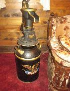 Cistern Pump/ Milk Can Lamp