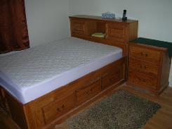 Oak Full Side Bed