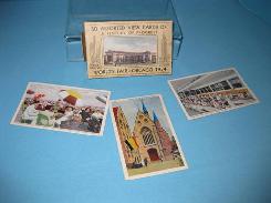 World's Fair Chicago 1934 View Card Set