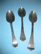 Early English Silver Service Spoons