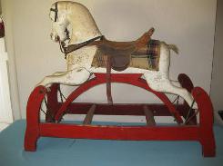 Early Wooden Hobby Horse