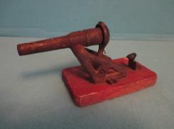 Cast Iron Cannon Toy