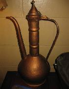 England Copper Lustre Tea Pot w/Lid