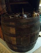 Iron Strapped Stave Barrel 