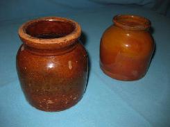  Galena Pottery Jam Jars